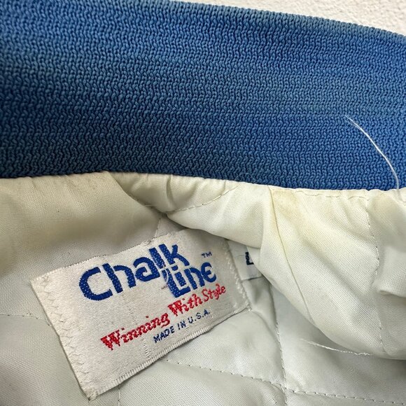 Vintage 90's Chalkline NFL Seattle Seahawks Satin Style Varsity Jacket - Picture 16 of 16